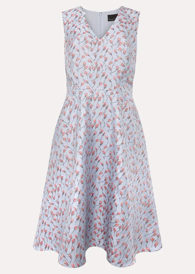 Rosebud Jacquard Fit And Flare Dress Arctic Bluepink Women Phase Eight Dresses Rosebud Jacquard Fit And Flare Dress Arctic Bluepink Women Phase Eight Dresses