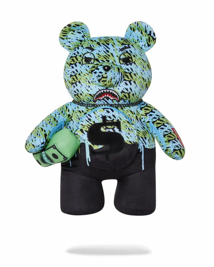 ROUGE THE GAWD MONEYBEAR TEDDYBEAR BACKPACK Bags SPRAYGROUND