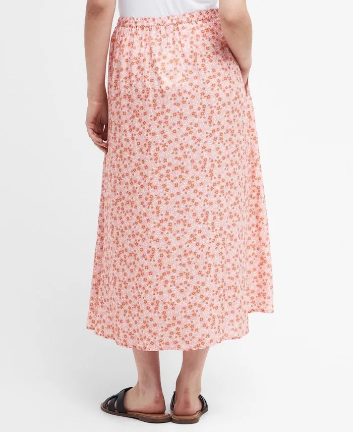 Sandgate Floral Midi Skirt Classic Multi Women Barbour Dresses and Skirts