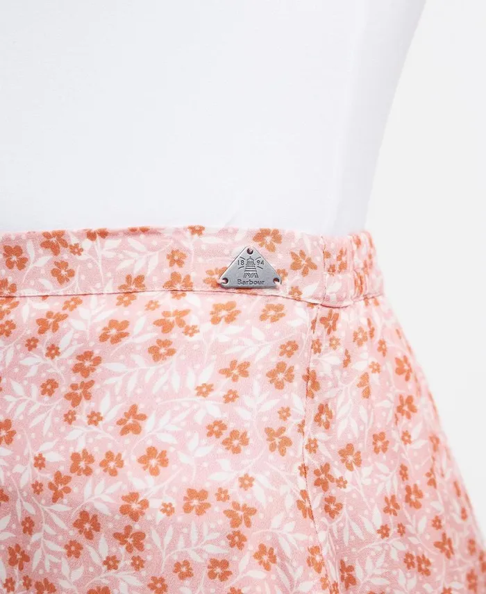 Sandgate Floral Midi Skirt Classic Multi Women Barbour Dresses and Skirts