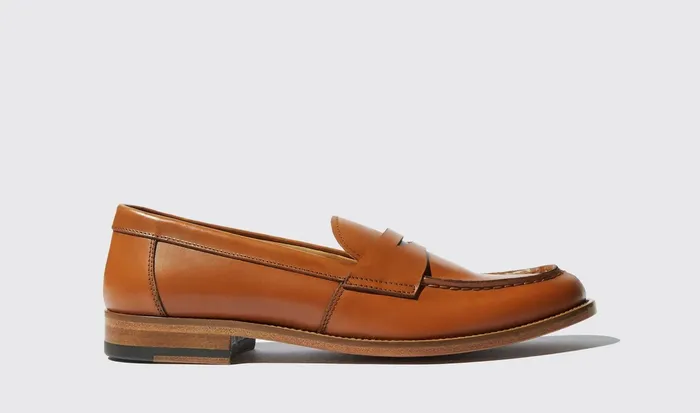 Scarosso Loafers Women Harper Cognac Light Brown 8211 Calf