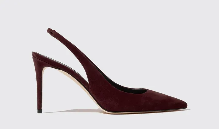 Scarosso Pumps Women Sutton Burgundy Suede Burgundy 8211 Suede