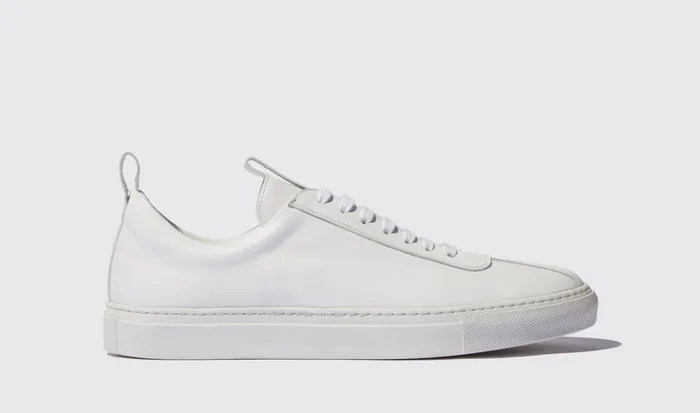 Scarosso Sneakers Men Andy White White 8211 Calf