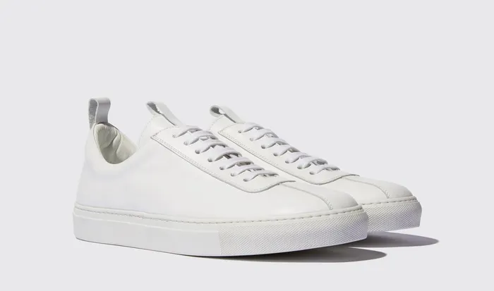 Scarosso Sneakers Men Andy White White 8211 Calf