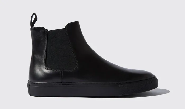 Scarosso Sneakers Men Tommaso Nero Intenso Black Black 8211 Calf
