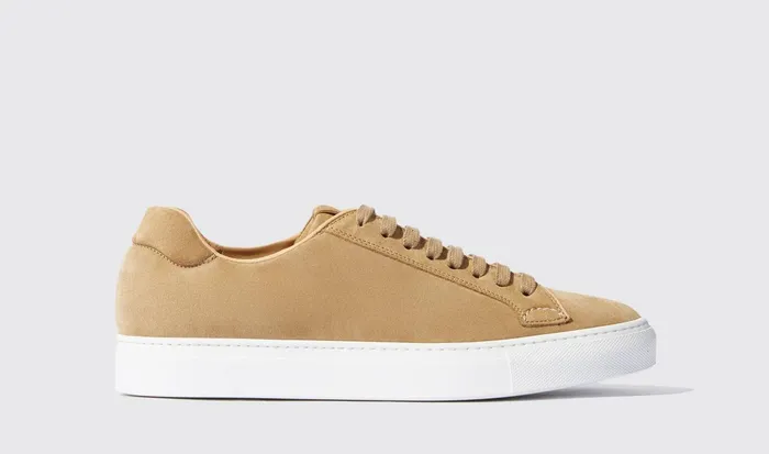 Scarosso Sneakers Men Ugo Beige Scamosciato Beige 8211 Suede