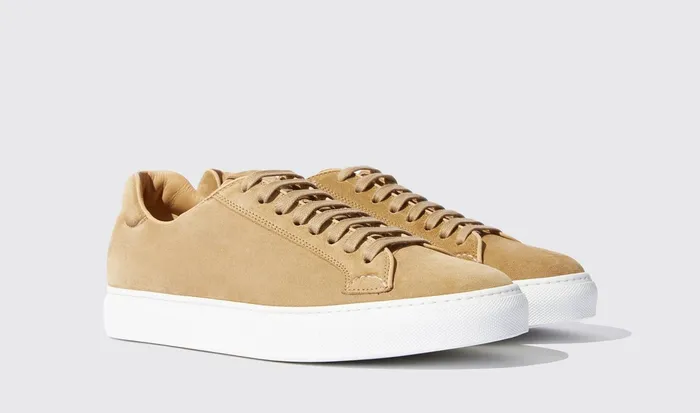 Scarosso Sneakers Men Ugo Beige Scamosciato Beige 8211 Suede