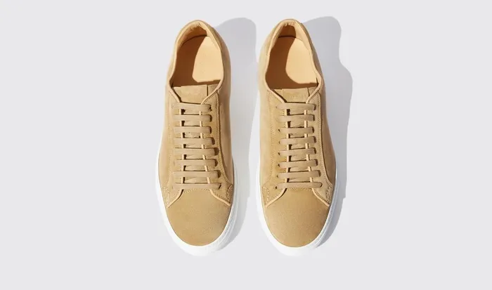 Scarosso Sneakers Men Ugo Beige Scamosciato Beige 8211 Suede