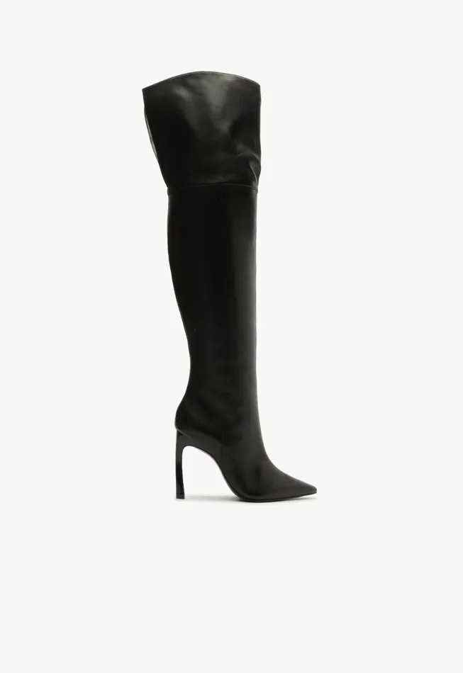 Schutz Shoes Boots Women Cate Over The Knee Boot Black