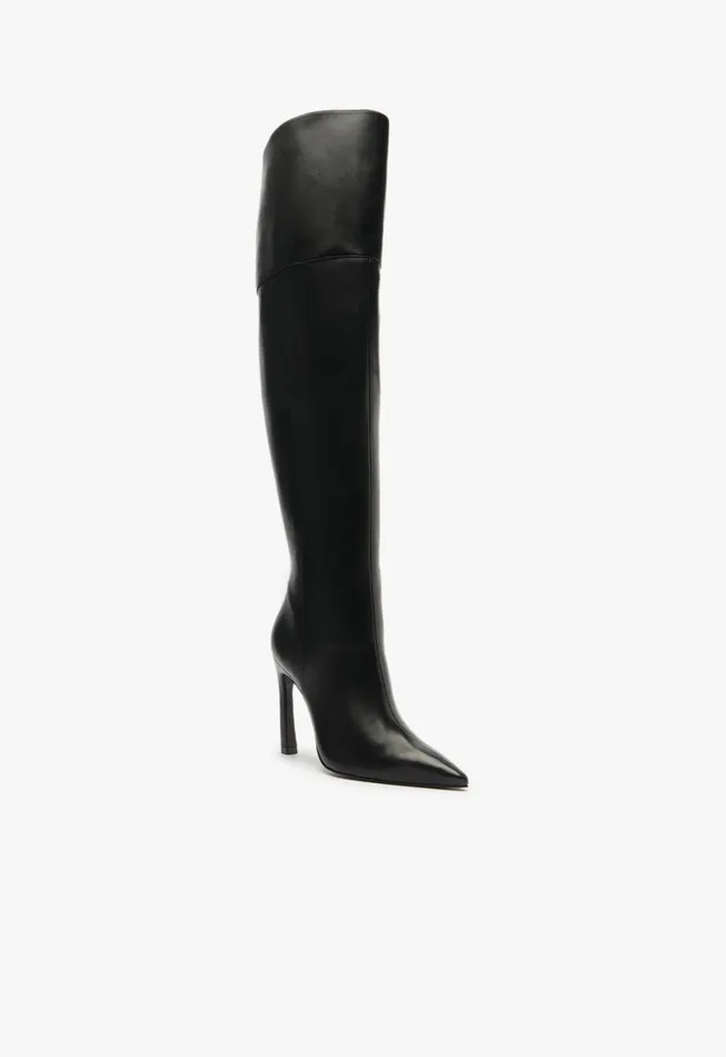 Schutz Shoes Boots Women Cate Over The Knee Boot Black
