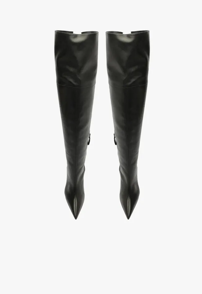 Schutz Shoes Boots Women Cate Over The Knee Boot Black
