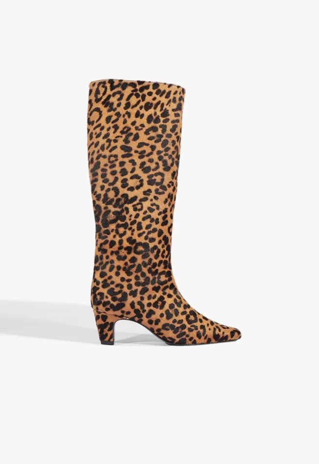 Schutz Shoes Boots Women Dellia Up Boot Animal Print