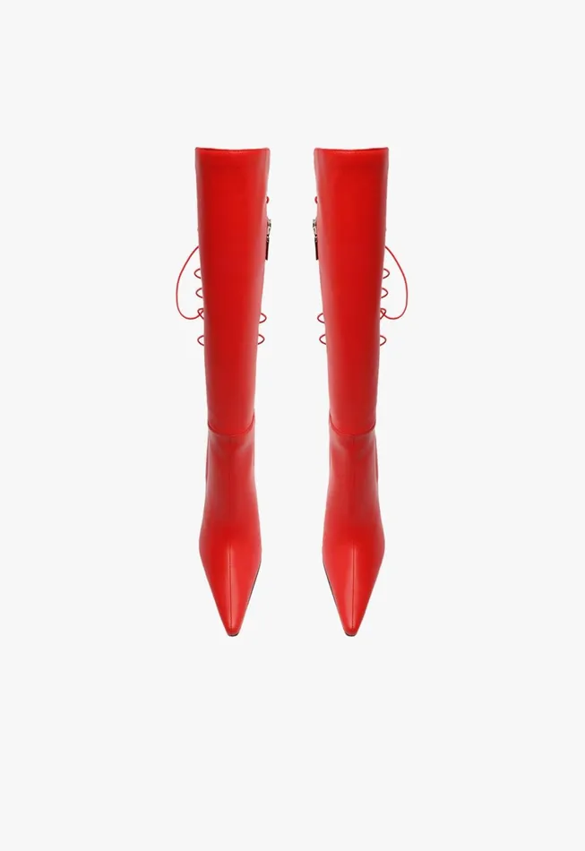 Schutz Shoes Boots Women Gwen Boot Flame Scarlet