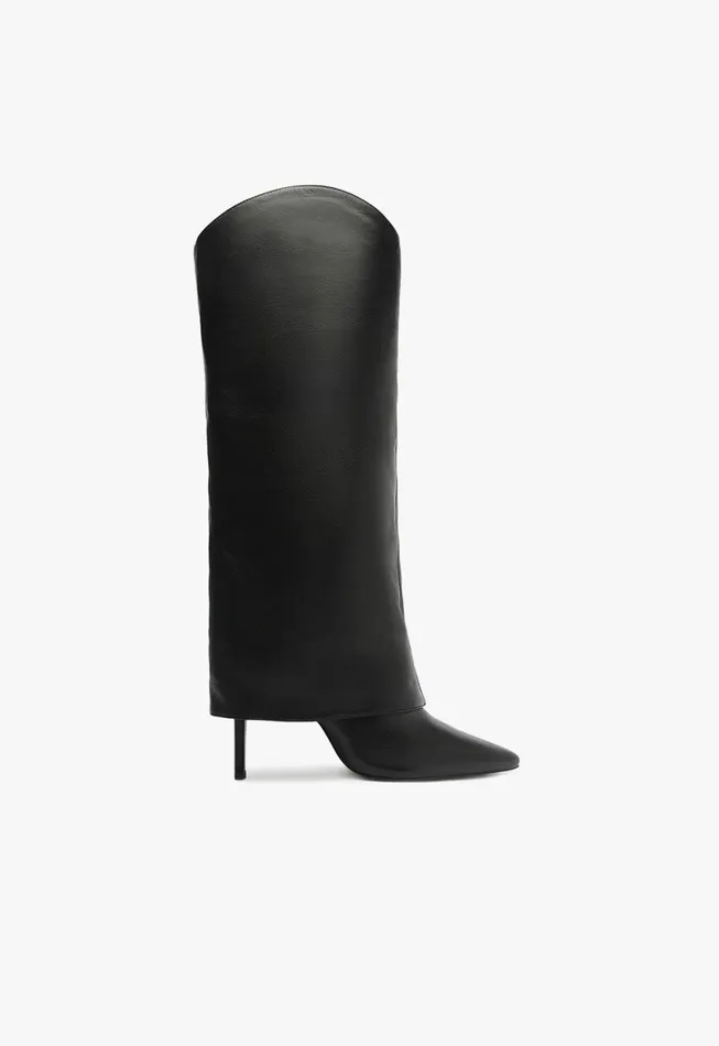 Schutz Shoes Boots Women Maryana Cloak Boot Black