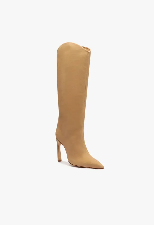Schutz Shoes Maryana Boots Women Maryana Sculpt Nubuck Boot Light Beige Schutz Shoes Maryana Boots Women Maryana Sculpt Nubuck Boot Light Beige