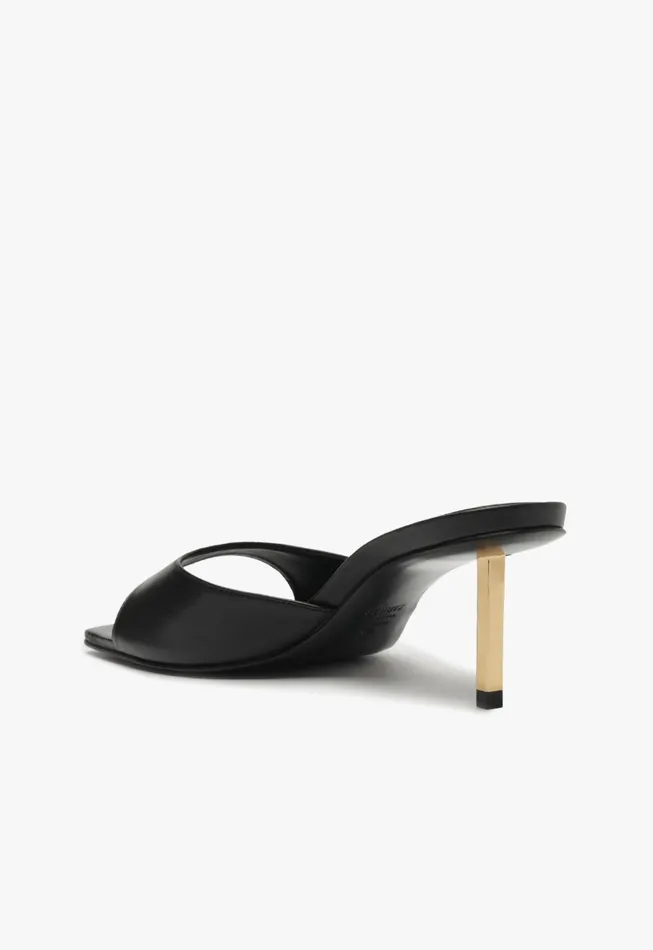 Schutz Shoes Mules Women Dethalia Pin Sandal Black