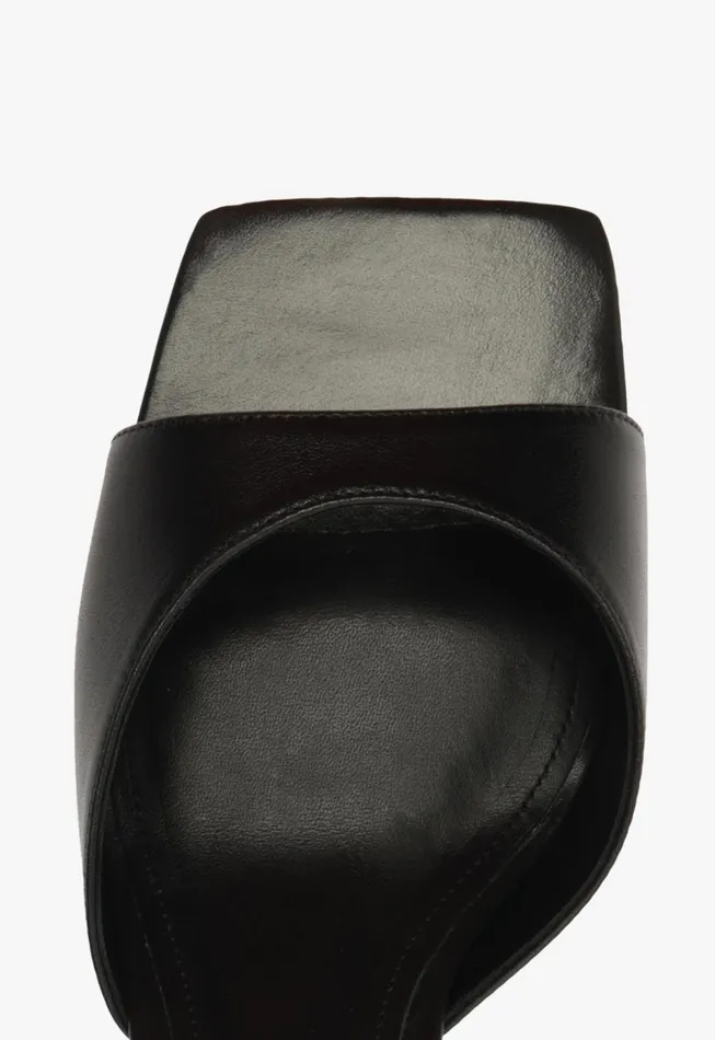Schutz Shoes Mules Women Dethalia Pin Sandal Black