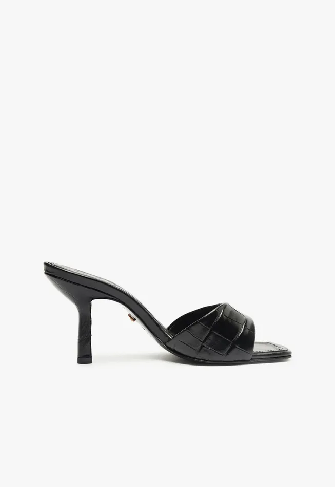 Schutz Shoes Mules Women Posseni Sandal Black