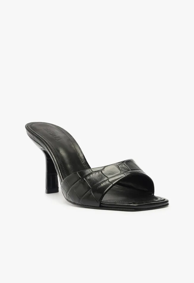 Schutz Shoes Mules Women Posseni Sandal Black