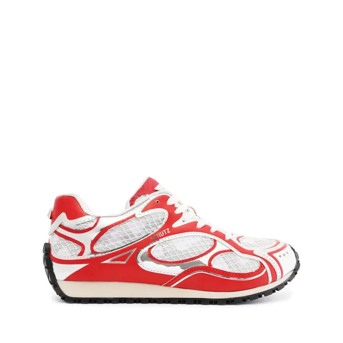 Schutz Shoes Sneakers Women Wave Sneaker Red