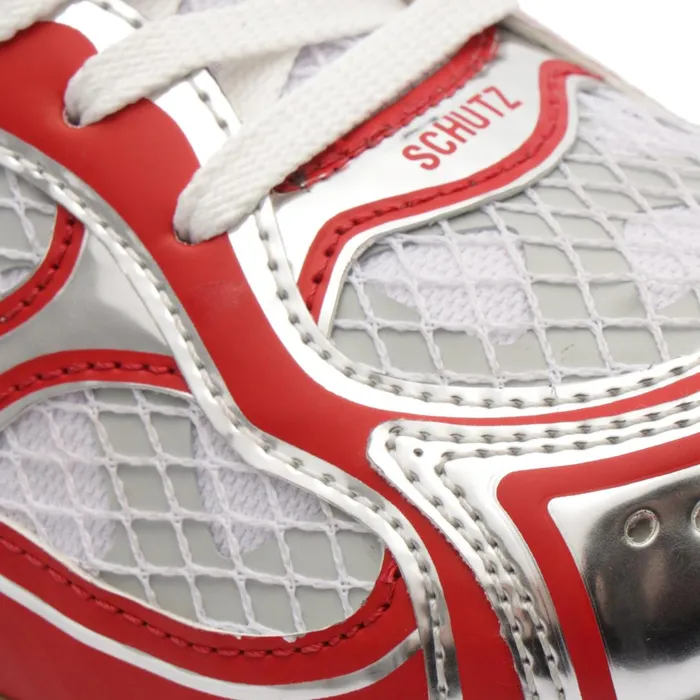 Schutz Shoes Sneakers Women Wave Sneaker Red
