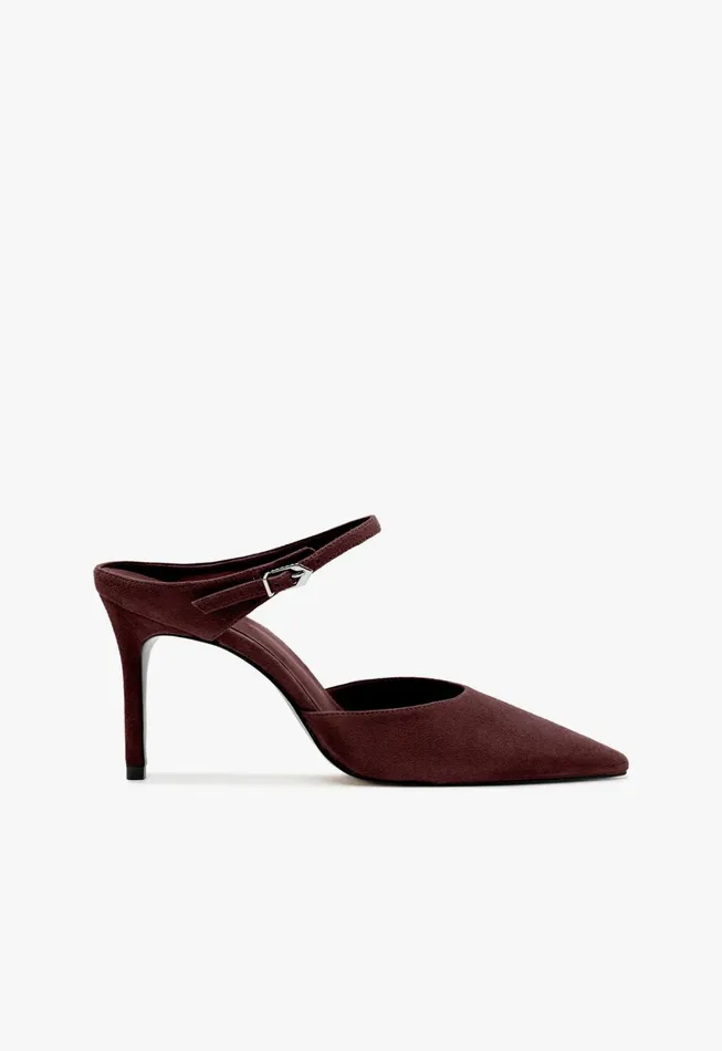 Schutz Shoes Women Laura Mule Pump Cherry Wine