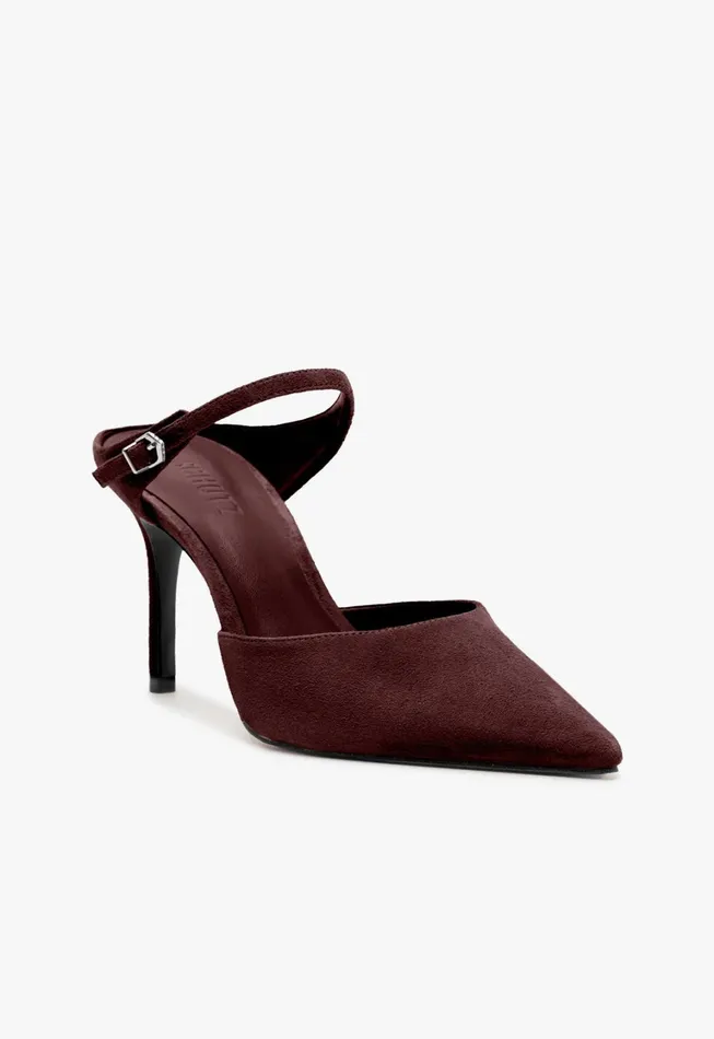 Schutz Shoes Women Laura Mule Pump Cherry Wine