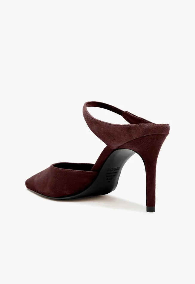Schutz Shoes Women Laura Mule Pump Cherry Wine