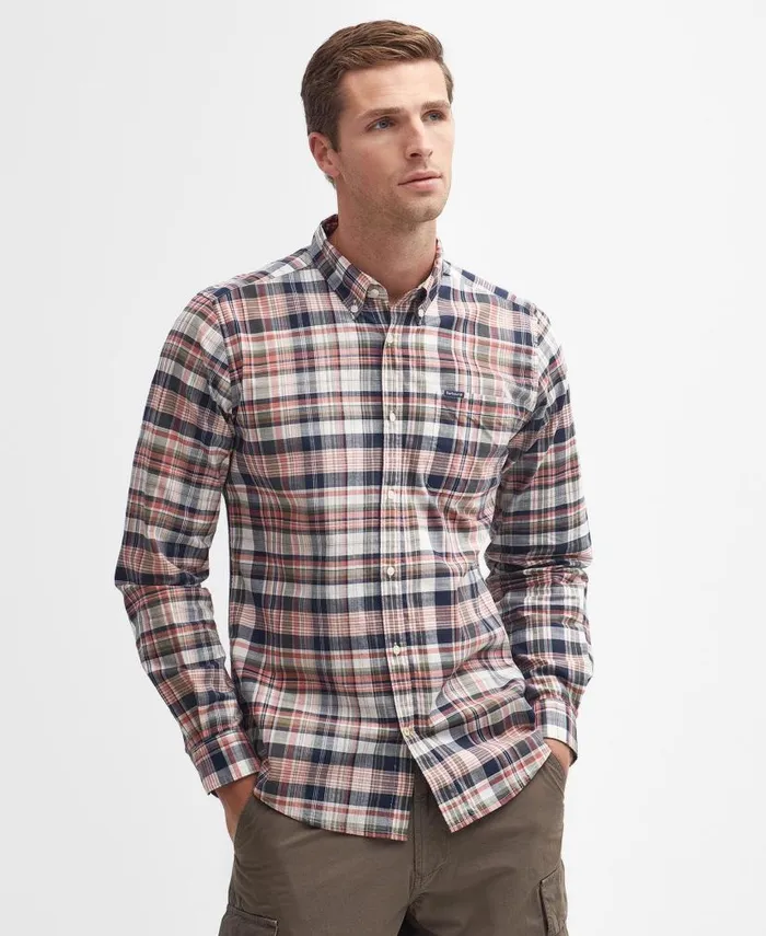 Seacove Tailored Shirt Classic Blue Men Barbour Shirts