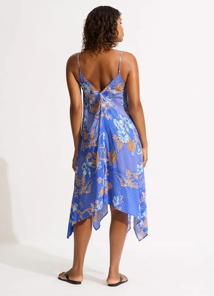 Seafolly Eden Scarf Dress 8211 Azure Women Beach Dresses Seafolly Eden Scarf Dress 8211 Azure Women Beach Dresses