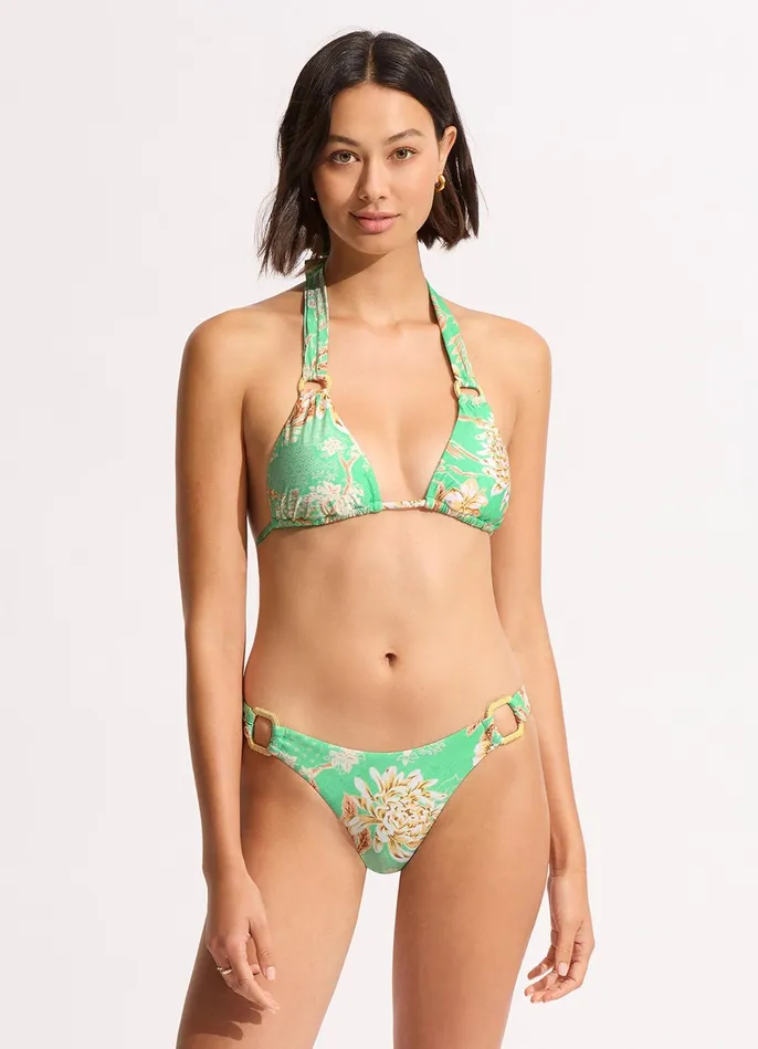Seafolly Eden Slide Triangle Bikini Top 8211 Mint Women Triangle