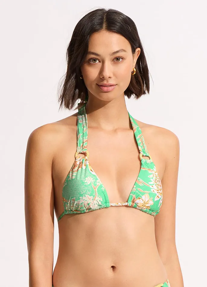 Seafolly Eden Slide Triangle Bikini Top 8211 Mint Women Triangle Seafolly Eden Slide Triangle Bikini Top 8211 Mint Women Triangle