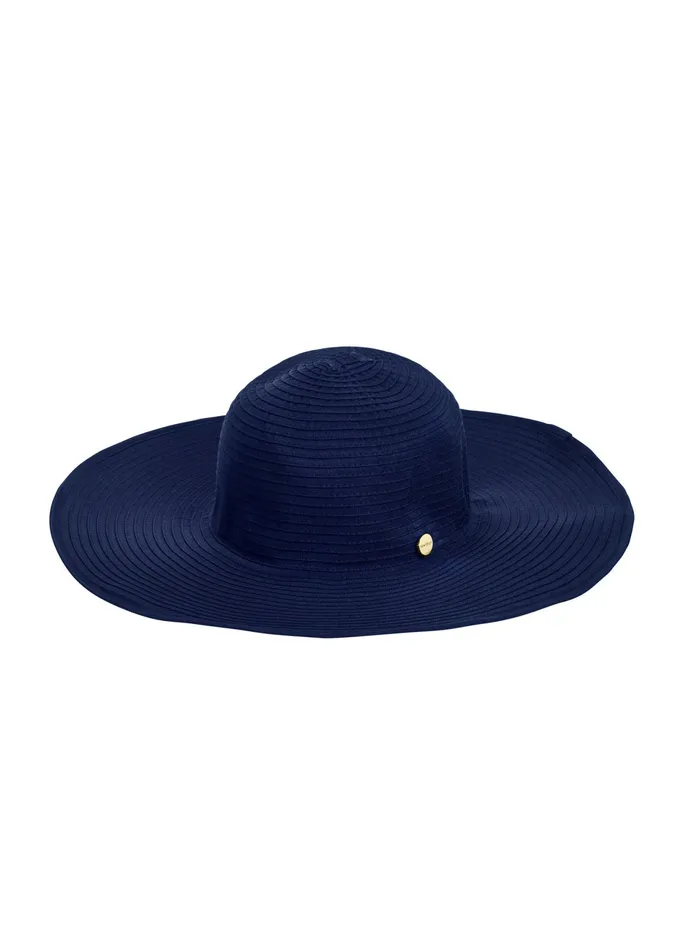 Seafolly Lizzy Hat 8211 Indigo Women Beach Hats