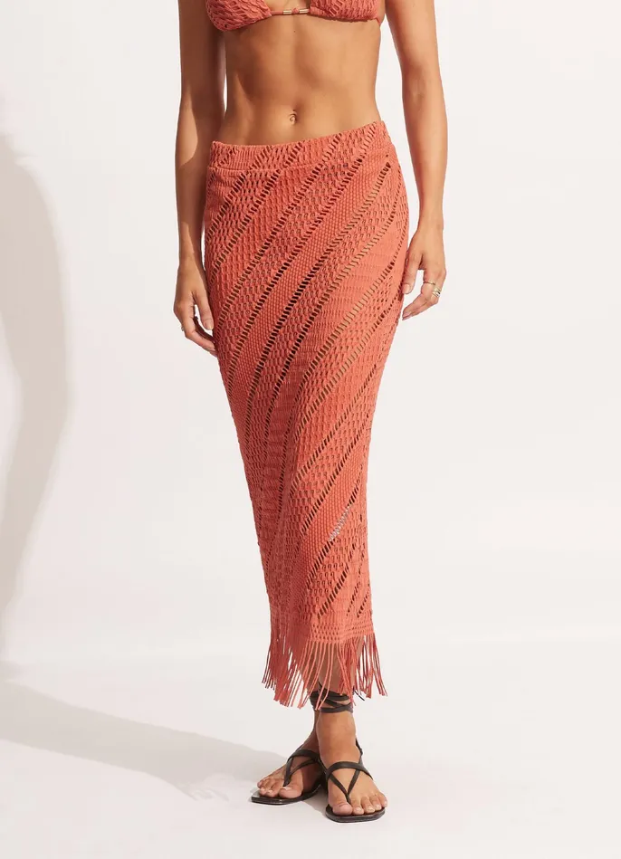 Seafolly Marrakesh Skirt 8211 Cinnamon Women Skirts and Sarongs