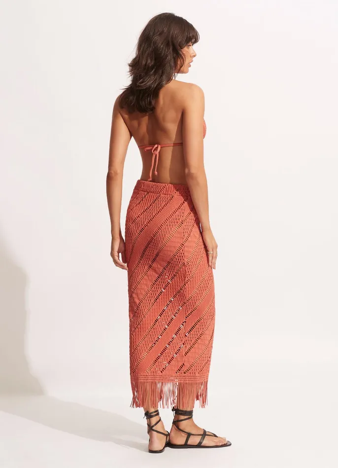 Seafolly Marrakesh Skirt 8211 Cinnamon Women Skirts and Sarongs