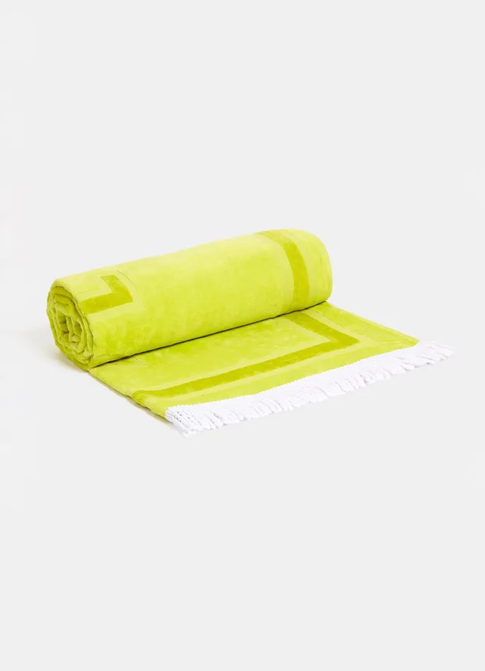 Seafolly Summer Solstice Towel 8211 Wild Lime Women Beach Towels