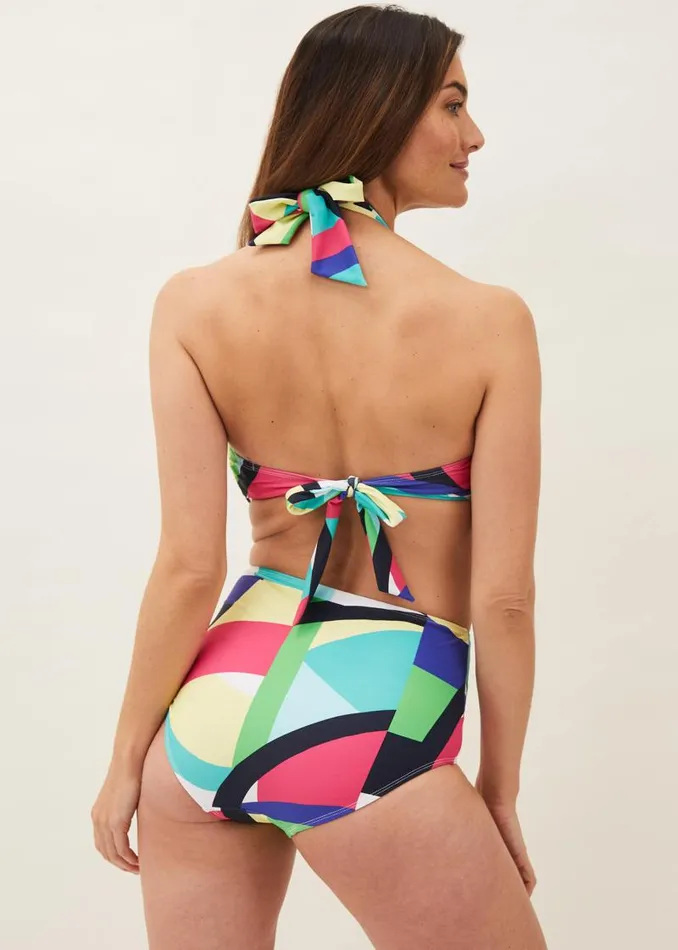 Sedinia Abstract Print Bikini Brief Multicoloured Women Phase Eight Swimwear Sedinia Abstract Print Bikini Brief Multicoloured Women Phase Eight Swimwear