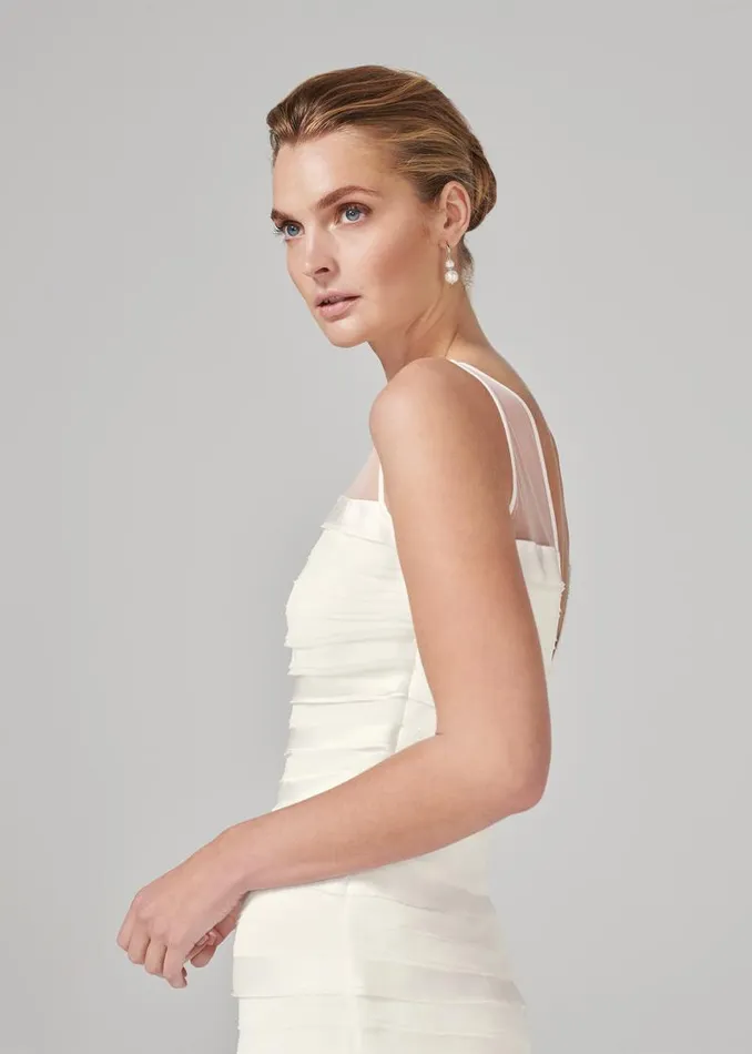 Shannon Layered Wedding Dress Ivory Women Phase Eight Dresses