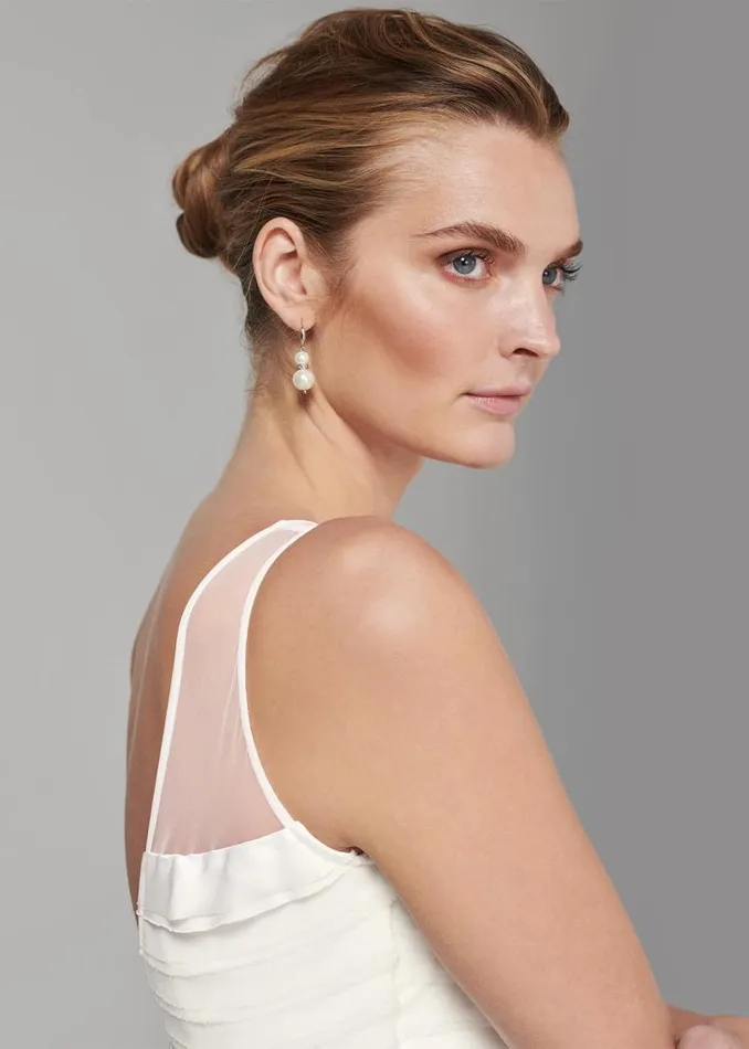 Shannon Layered Wedding Dress Ivory Women Phase Eight Dresses