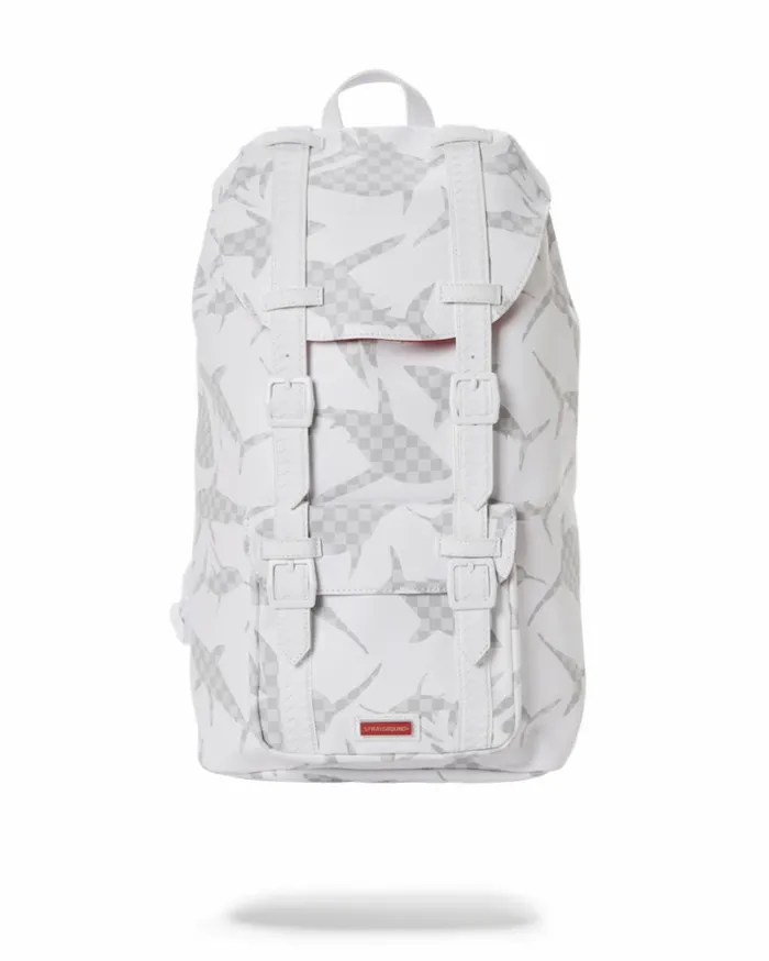 SHARK CHECK WHITE HILLS BACKPACK Bags SPRAYGROUND