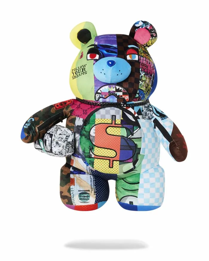 SHARK MASTERPIECES MONEYBEAR TEDDYBEAR BACKPACK Bags SPRAYGROUND