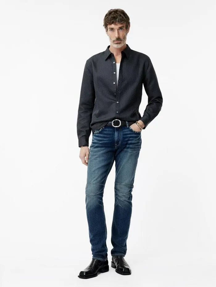 Shirts Men John Varvatos MARTIN SHIRT Atlantic