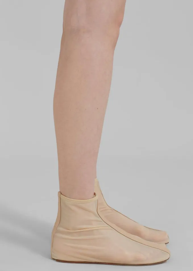 Shoes Women The Frankie Shop Christopher Esber Benson Ankle Boots 8211 Butter