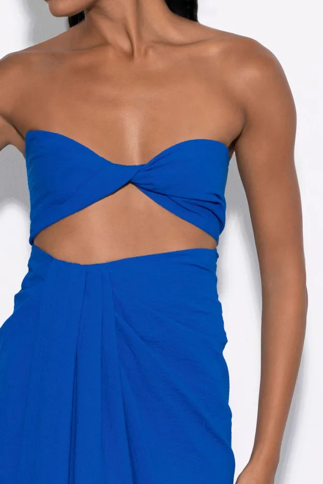 Shop Dresses Mara Hoffman Samara Dress Blue Shop Dresses Mara Hoffman Samara Dress Blue