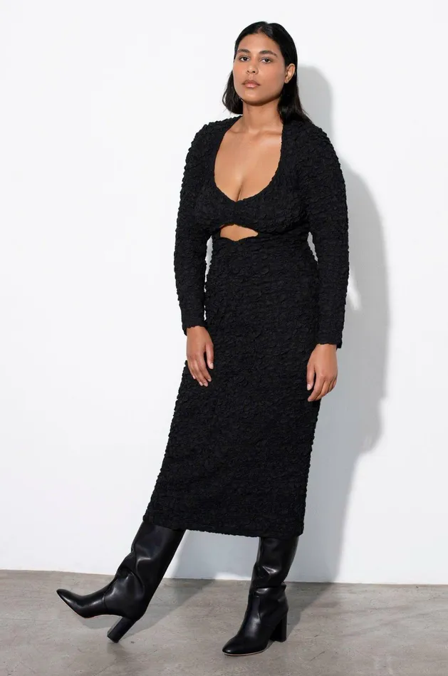 Shop Extended Sizes Mara Hoffman Extended Dione Dress Black Shop Extended Sizes Mara Hoffman Extended Dione Dress Black