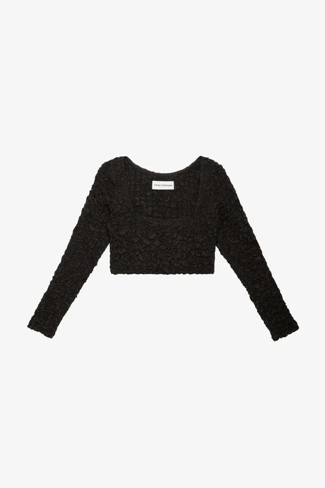 Shop Extended Sizes Mara Hoffman Extended Kiyoko Top Black
