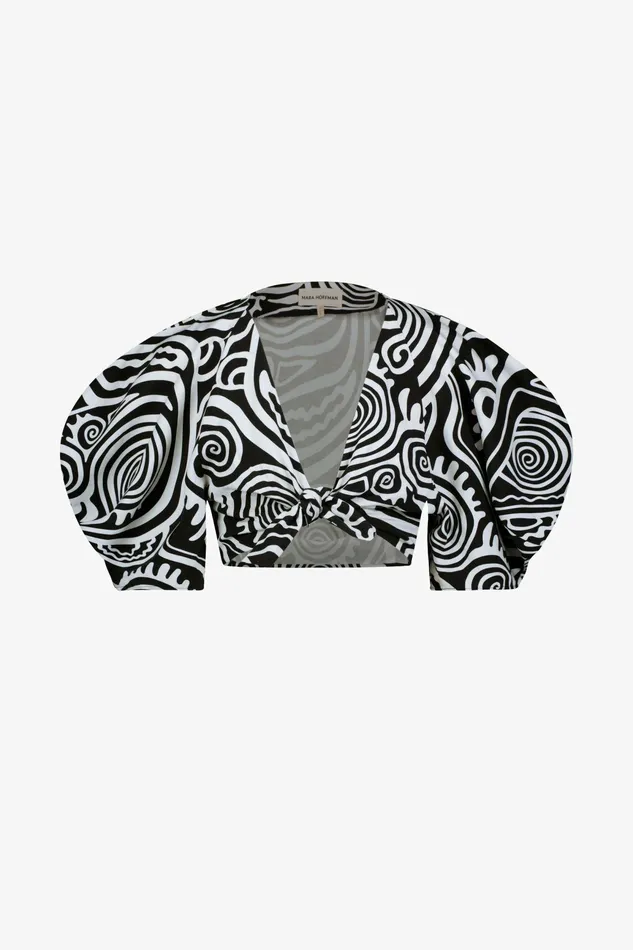 Shop Extended Sizes Mara Hoffman Extended Navya Top Black