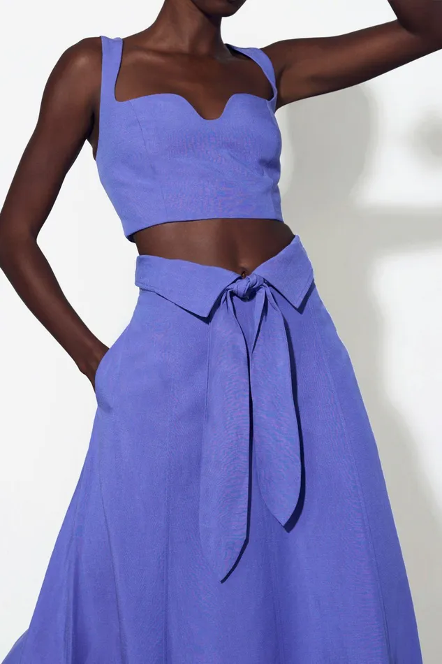 Shop Skirts Mara Hoffman Anna Skirt Purple