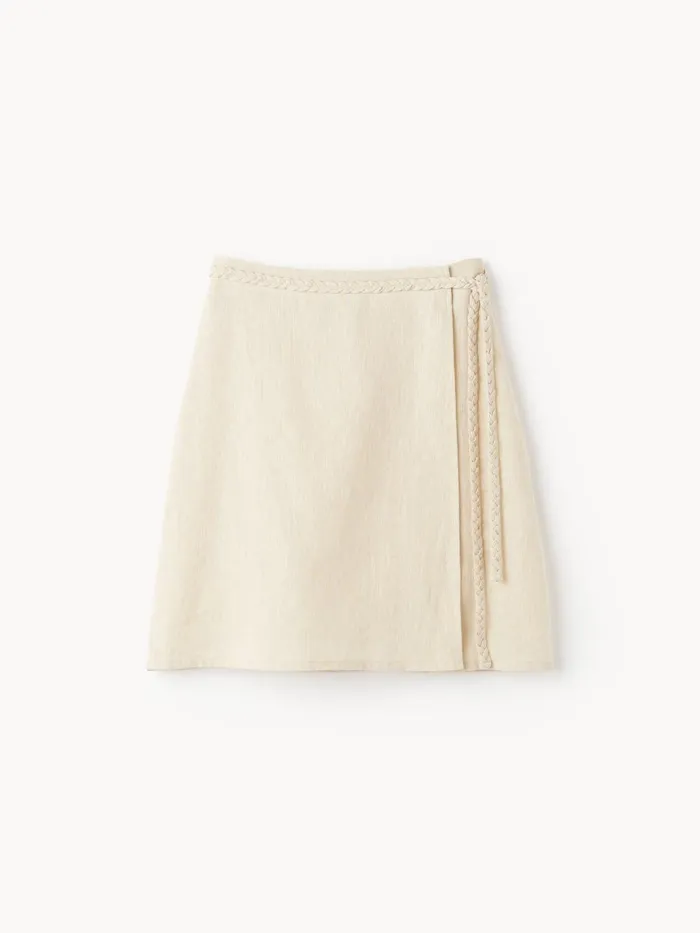 Skirts Women By Malene Birger Auree Mini Skirt Wood