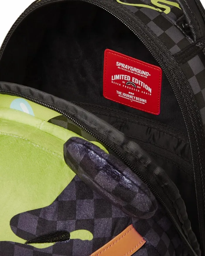 SLIME DIME MONEYBEAR TEDDYBEAR ON BACKPACK Bags SPRAYGROUND